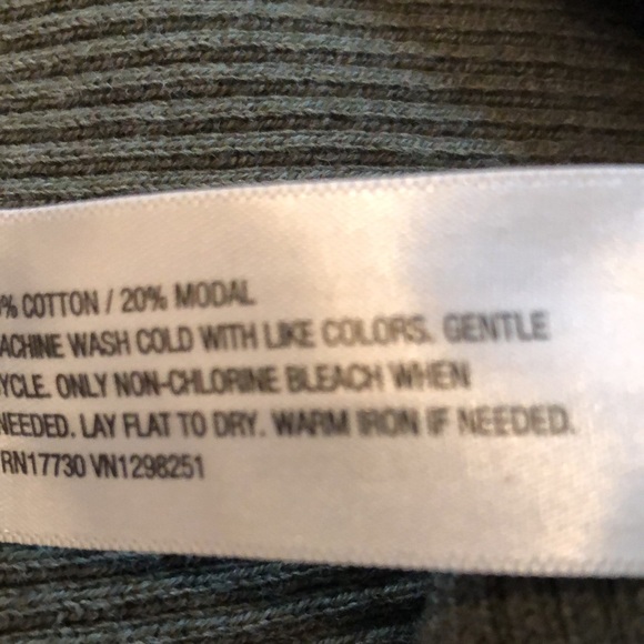 Moss Green Knit Dress - Picture 8 of 8